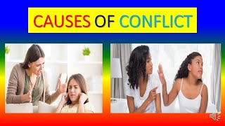 CAUSES OF CONFLICT  Sociology [upl. by Nylcsoj]