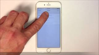 How to Set up Email  iPhone 6 [upl. by Roxy]