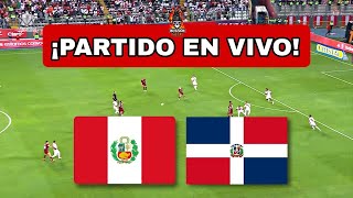 PERÚ vs REPÚBLICA DOMINICANA EN VIVO 🔴PIERO QUISPE TITULAR [upl. by Milon]