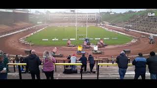 Odsal stadium Bradford brisca F1 stockcar racing grand final 25th May 2024 [upl. by Ennaitak]