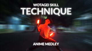 【技連】Wotagei Skills Technique【ヲタ芸】 [upl. by Branscum]