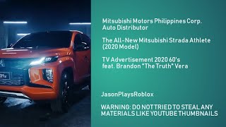 Mitsubishi Strada Athlete TVC 60s feat Brandon quotThe Truthquot Vera 2020 [upl. by Naasar]