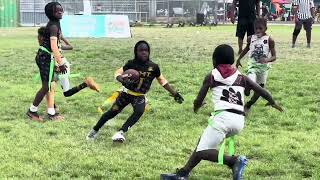 2024 Flag Football Championship 8U TMT Ducks Vs 8U Big Dawgs Hallandale Chargers [upl. by Gorski]