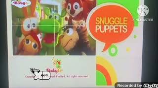 baby tv snuggle puppets disney xd credits [upl. by Layod]