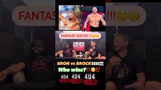 LESNAR Vs BREAKKER Fantasy booking Who is winning this match wwe bronnreakker brocklesnar [upl. by Ylsew828]