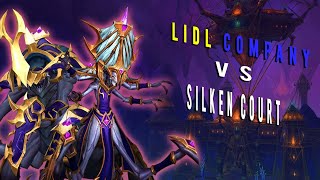 Lidl Company vs Mythic Silken Court  Affliction Warlock [upl. by Yrekaz]