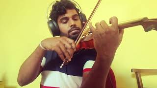 Hemin Sare Piya Wida  හෙමින් සැරේ පියා විදා  Violin cover by Sachintha Nayanajith [upl. by Yarazed725]