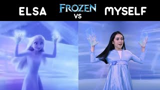 SHOW YOURSELF Movie VS FanMade  Side by Side Comparison ★ FROZEN 2 in REAL LIFE COVER by Lele [upl. by Pfaff]