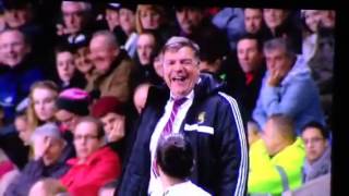 Allardyce laughing in Chicos face [upl. by Nileek]