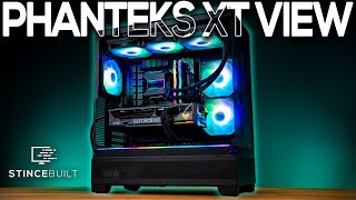 Finally Building in the Phanteks XT View case 7800X3D  4070 Ti [upl. by Reagen]