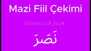 Mazi Fiil Çekimi keşfet müzik learnarabic arabic [upl. by Ynelram]