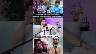 Vivian kis kisko Sid jesa lagta hai❓️viviandsena sidharthshukla paraschhabra podcast [upl. by Laius]