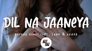 Rochak Kohli  Dil Na Jaaneya Lyrics feat Lauv amp Akasa [upl. by Brewster]