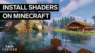 How To Install Shaders On Minecraft PC 2021 [upl. by Groome]