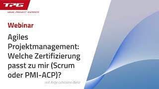 Agiles Projektmanagement Welche Zertifizierung passt zu mir Scrum oder PMIACP [upl. by Dahle482]