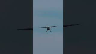 1944 Stinson Reliant landing at Port Townsend [upl. by Yerffoeg]