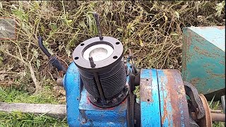 air cooled diesel engine 10 HP ka liner fitting kaise karen [upl. by Adnale380]