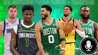 NBA Conference Playoff Preview  Predictions [upl. by Dymoke954]