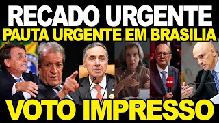 ATENÇÃO 🚨 VOTO IMPRESSO vira pauta URGENTE em Brasilia [upl. by Atinomar765]