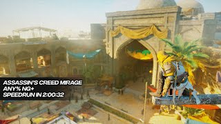 Assassins Creed Mirage  Any NG Speedrun in 20032 [upl. by Roswell]