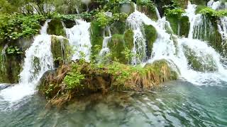 Schönste Wasserfälle Regen Wasserfall Nationalpark Plitvicer Seen Plitvička jezera Plitvice Kroatien [upl. by Bevan973]