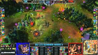 SK Gaming SK vs Fnatic FNC  EU LCS Summer 2013 W3D2  Full Game HD [upl. by Ambert]