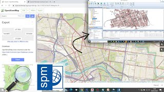 How To Export Open Street Map data to SHP file using SPATIAL MANAGER [upl. by Anileuqcaj999]