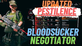 updated Pestilence bloodsucker negotiator build solo legendary the division 2 [upl. by Ayela362]