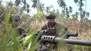 Philippine amp US Marines Form Kamuning Beach Defense  Palawan 2024 [upl. by Fleisher]