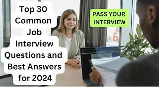 Interview Questions And Answers Common Job Interview Questions And Answer  Top Questions [upl. by Husha333]