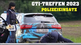 GTITREFFEN  Wörthersee 2023  Polizeieinsatz [upl. by Ruenhs]