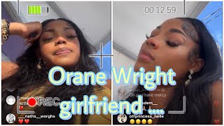 Orane Wright Girlfriend crying at his funeral Thugfashion Boss funeral Condolences to the family [upl. by Selima188]