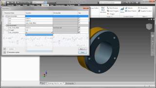 Autodesk Inventor 2011 Demo  iLogic [upl. by Nedroj]