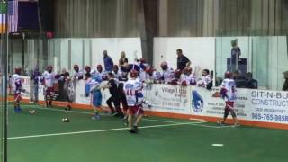 Lacrosse Fight  Keogh KO [upl. by Lawson]