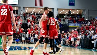 Wisconsin Basketball Highlights vs SMU 112223 [upl. by Yentruok]