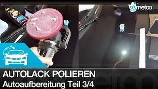 Auto polieren mit Poliermaschine Anleitung  Autoaufbereitung Teil 3  30000 Abonnenten Special [upl. by Aronos]