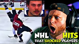 NHL BIGGEST NHL HITS That SHOCKED Players😡 reaction [upl. by Eivad455]