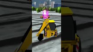 JCB Backhoe Loader Driving And Opareting Gameplay Video shortsfeed [upl. by Sathrum]