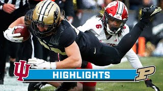 Indiana at Purdue  Highlights  Big Ten Football  Nov 25 2023 [upl. by Ahsinna]