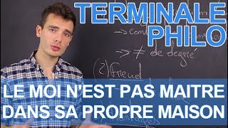 « Le moi nest pas maître dans sa propre maison » Freud  Philosophie  Les Bons Profs [upl. by Ellicott397]