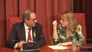 Torra aplaza la toma de posesión de los consellers [upl. by Nyrac]