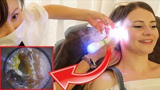 Japanese Ear Wax Cleaning Salon FULL EXPERIENCE [upl. by Remliw347]