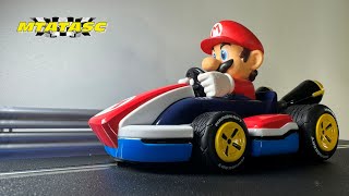 Carrera 132 Scale Mario Kart Slot Car [upl. by Yespmed]