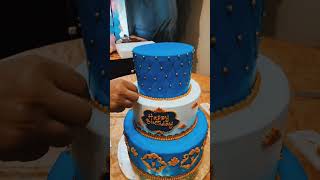 King Cake 3 Tiyar Cake Decorating Process tranding cake akhtarcakemaster king youtube [upl. by Amory]