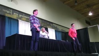 Phelps Twins Panel  Regina Fan Expo  April 23 2016 [upl. by Terena]