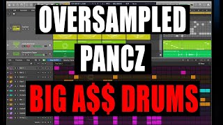 How to Make your Hip Hop Drums Knock part 2  Oversampled Pancz Overview [upl. by Lednew]