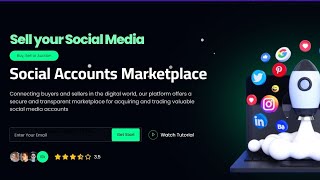 Social Media Account Selling Marketplace  Download With Source code [upl. by Pravit]