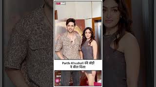 Parth Samthaan and Khushali Kumar spotted together shorts bollywood [upl. by Ayahc874]