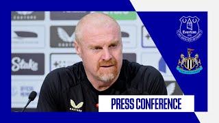 EVERTON V NEWCASTLE UNITED  Sean Dyches press conference  GW7 [upl. by Kreiker728]