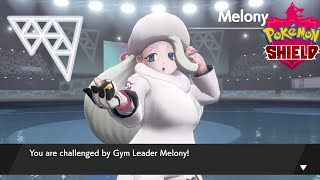 Pokemon Shield Ice Gym Mission amp Gym Leader Melony [upl. by Airamahs]